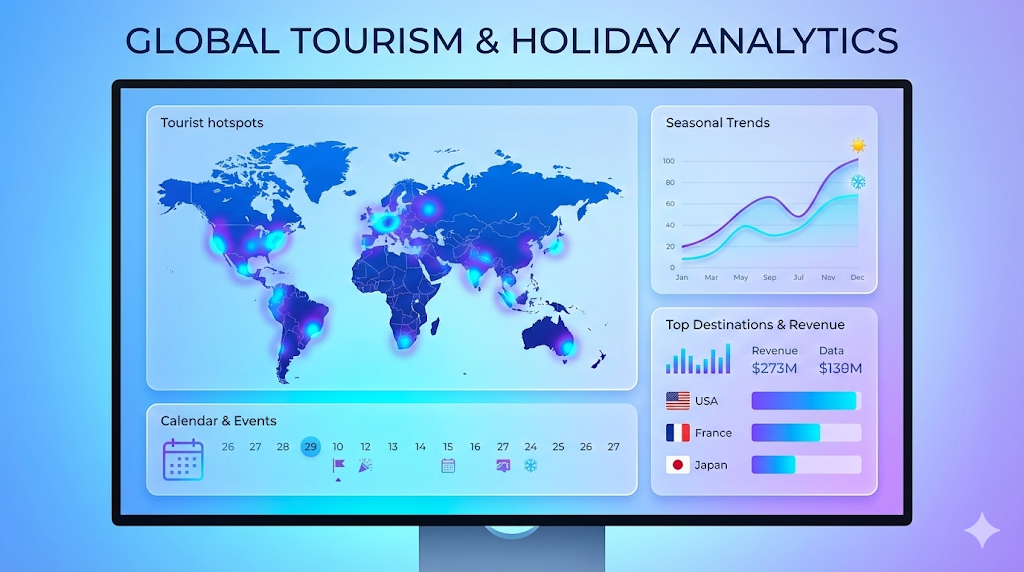 Global Tourism & Holiday Analytics Dashboard